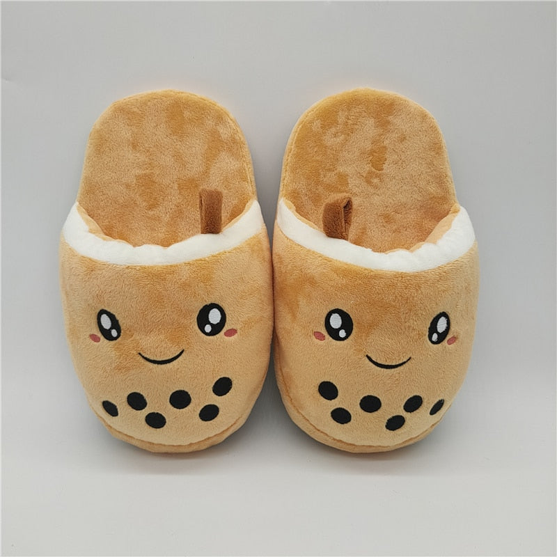 KUSHIE. Bubble Tea Slippers