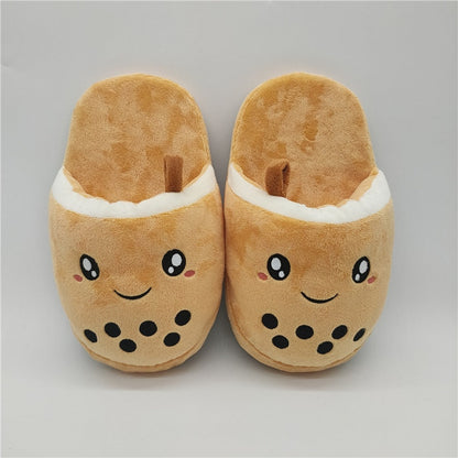 KUSHIE. Bubble Tea Slippers