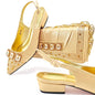 Lastest Italian Style Ladies Shoes with Matching Bag Set HMP1-9