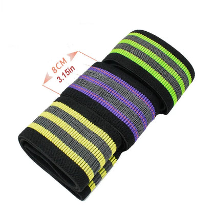 Fitness Resistance Bands Exercise Workout Set Fabric Loop Yoga Booty 3-Piece  Leg Thigh Butt Squat Glute