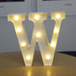 Decorative Letters Alphabet Letter LED Lights Luminous Number Lamp Night Light Wedding Proposal Party Baby Bedroom Decoration