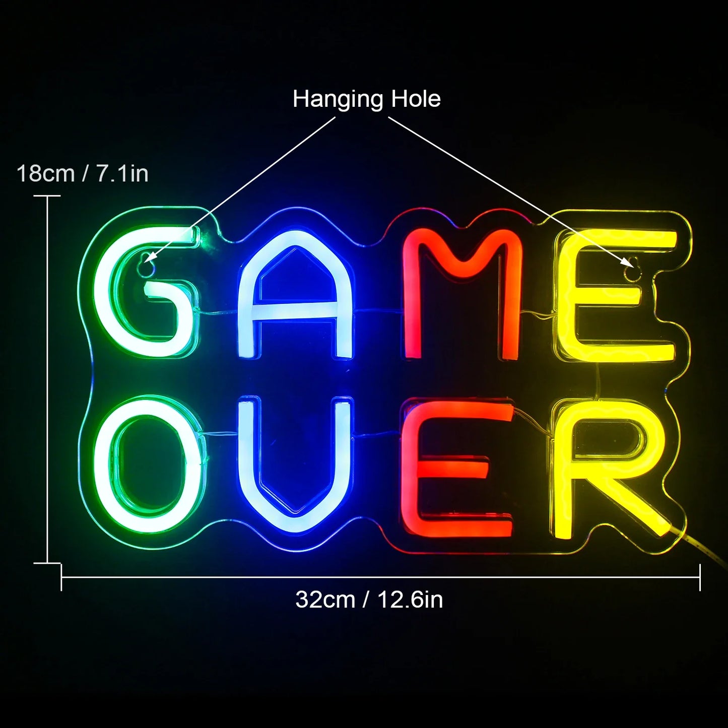 Wedding Neon Light Letters LED Sign Bar room decoration Party Bedroom Playroom Cave Children's Room Shop Home Wall Decoration