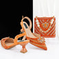 Hot Matching Women Shoe and Bag Set HFG1-1
