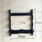 Wall Katana Support Sword Holder Wooden Wall Mount Multi-layer Stand Umbrella Rapier Shelf Display Support Weapon Bracket Holder