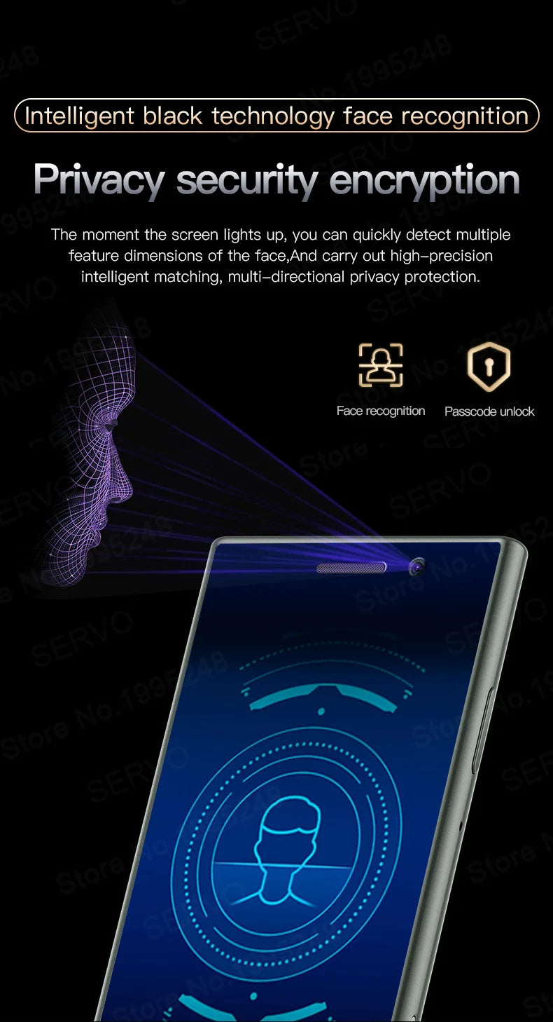 SERVO S24 Mini Pocket Smartphone 2GB 16GB 4G Netcom Android Native System MT6737 WIFI Hotspot Small Palm Smart Phones New Update