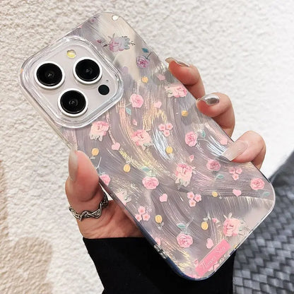 Cute Pink Flowers Design Phone Case