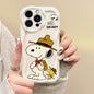 Fashion Snoopy Cute Cartoon Shockproof  Phone Case