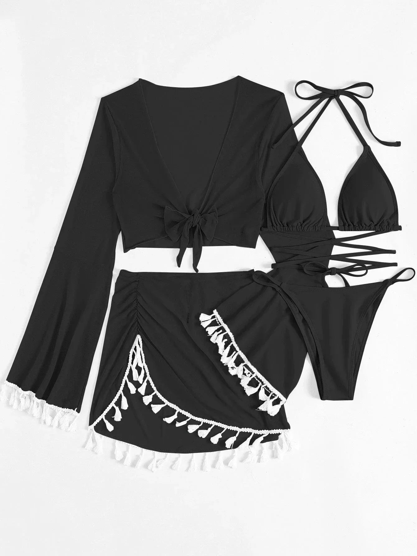 Tibella 4 Piece swimsuit Set