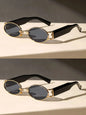 Small Cute Fashion Oval Frame Sunglasses