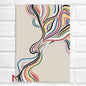 Abstract Pride Art Canvas Print Wall Decor LGBT Home Art