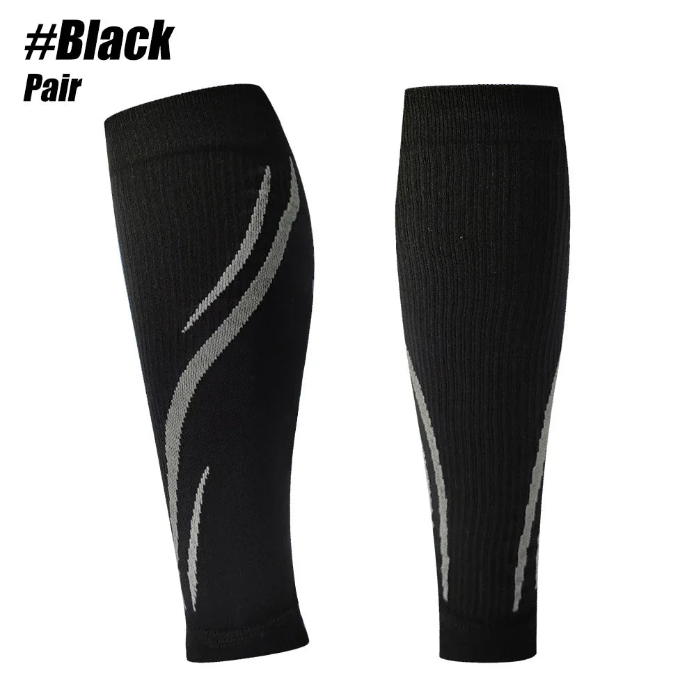 1Pair Calf Compression Sleeve Men & Women -20-30mmHg Shin Splint Compression Sleeve Recover Varicose Veins,Torn Calf,Pain Relief