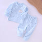 Baby Boy Outfits Spring Autumn Long Sleeve Tops + Pants Two Pieces Newborn Clothes Hospital 0-6 Months Girl Sets