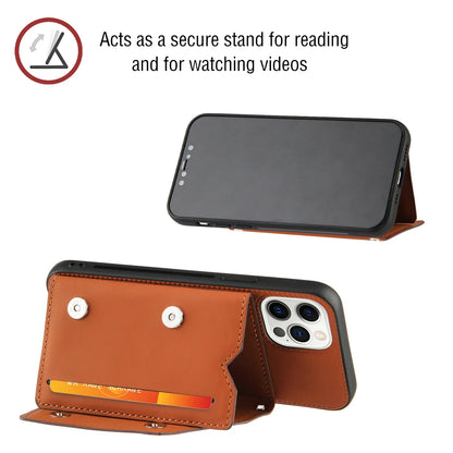Lanyard Leather Phone Case for iPhone 13 12 11 Pro Max XS MAX XR X 7 8 Plus with Card Slot and Wallet Cover