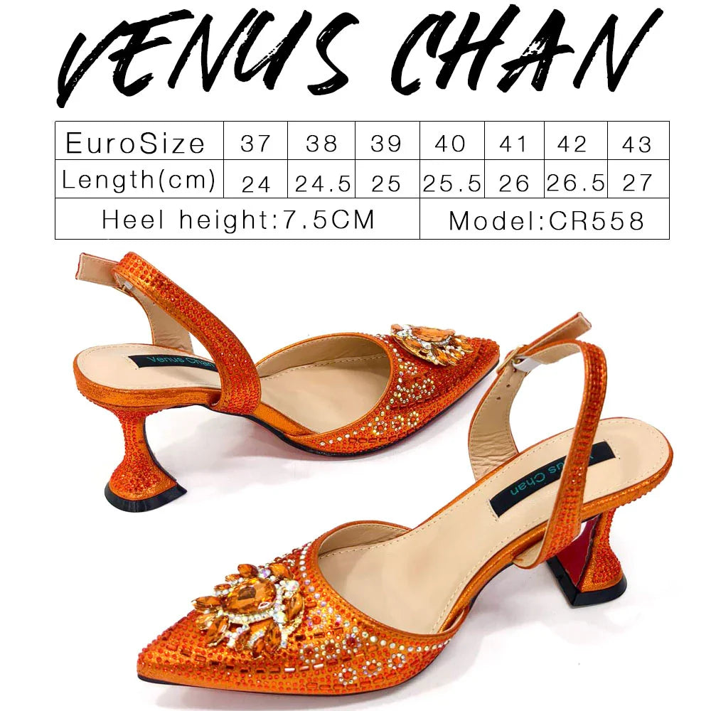 Italian Shoes and Bags Matching Set for Women INS New
