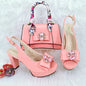 New Arrival Shoes and Bag Set African Sets HFG1-29