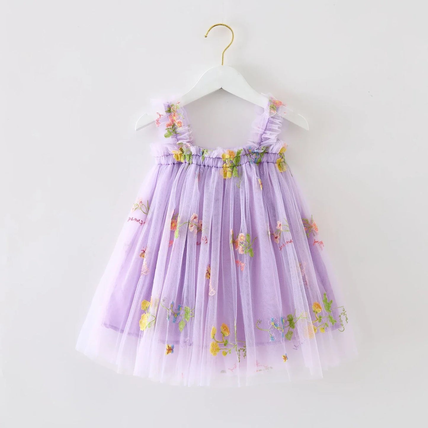 Baby Girl Clothes for Birthday Party 1-5Y Toddler Flower Elegant Luxury Dresses New 3D Butterfly Baby Dress Summer Sweet Outfits