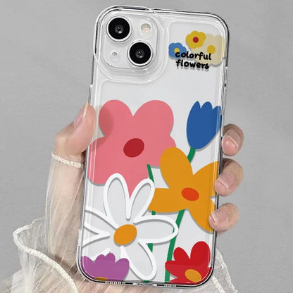 Color Flowers Phone Case