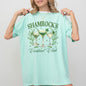 Shamrock's Cocktail Club, St Patrick's Day, Shamrock, Clover, Lucky, Leprechaun Tshirt Comfort Colors T-Shirt