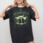 Shamrock's Cocktail Club, St Patrick's Day, Shamrock, Clover, Lucky, Leprechaun Tshirt Comfort Colors T-Shirt