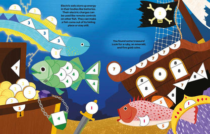 Crayola: Undersea Sticker by Number- Paperback Stickerbook