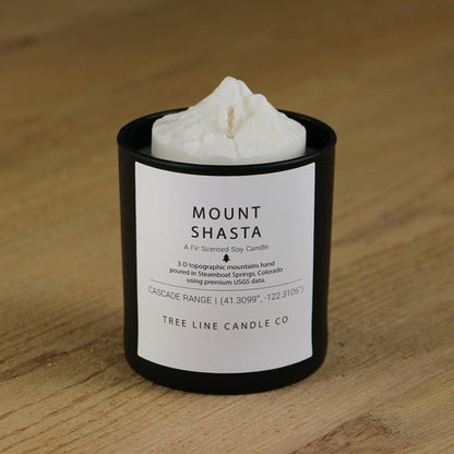 Mount Shasta Candle