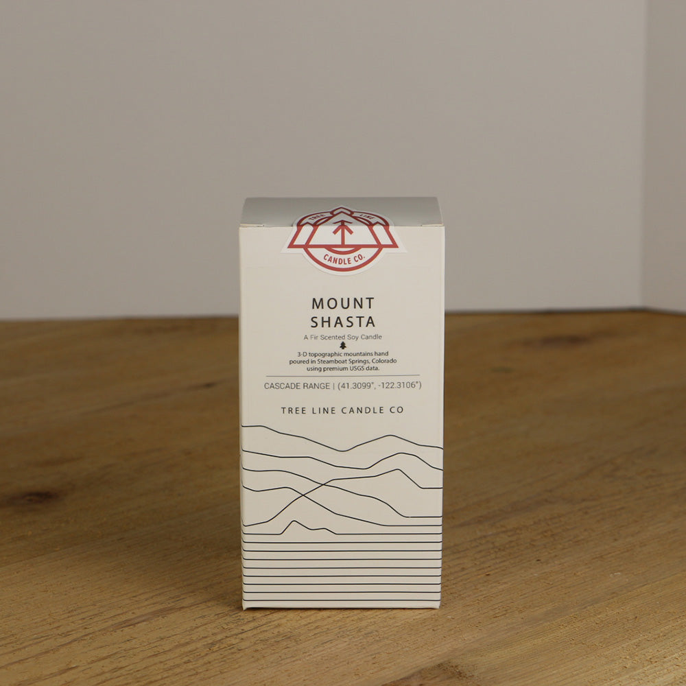 Mount Shasta Candle