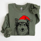 Sheltie, Shetland Sheepdog, Santa, Dog, Christmas, Dog Lover, Pet Sweatshirt