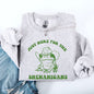 Shenanigans, Frog, Sheriff, Funny, St Patrick's Day, Shamrock, Clover, Lucky, Leprechaun Sweatshirt