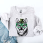 Shiba Inu, Adorable Dog, St Patrick's Day, Lucky, Irish Sweatshirt