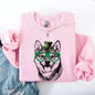 Shiba Inu, Adorable Dog, St Patrick's Day, Lucky, Irish Sweatshirt