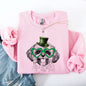 Shih Tzu, Adorable Dog, St Patrick's Day, Lucky, Irish Sweatshirt