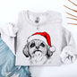 Shih Tzu, Santa, Dog, Christmas, Dog Lover, Pet Sweatshirt