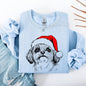 Shih Tzu, Santa, Dog, Christmas, Dog Lover, Pet Sweatshirt