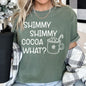 Shimmy Shimmy, Hot Chocolate, Winter, Christmas, Comfort Colors Tshirt