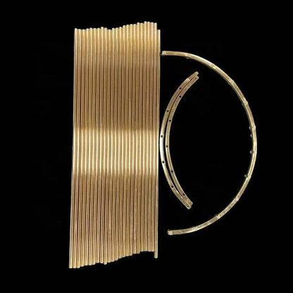 Shiny Gold Fencing Wedding Backdrop Decor Prop