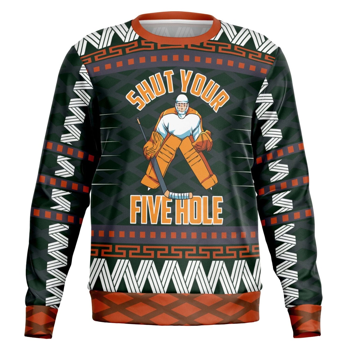 Shut Your Five Hole Christmas Sweatshirt