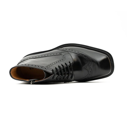 Side - Zipper Martin Boots 3016B Black