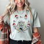 Skeleton Christmas, Juggling, Yoga, Santa, Comfort Colors Tshirt