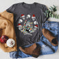 Skeleton Christmas, Juggling, Yoga, Santa Super Soft Tees