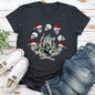 Skeleton Christmas, Juggling, Yoga, Santa Super Soft Tees