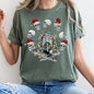 Skeleton Christmas, Juggling, Yoga, Santa, Comfort Colors Tshirt
