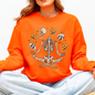 Skeleton, Juggling, Halloween, Jack o Lantern Sweatshirt