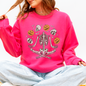 Skeleton, Juggling, Halloween, Jack o Lantern Sweatshirt