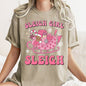 Sleigh Girl Sleigh, Christmas, Retro, Pink, Comfort Colors Tshirt