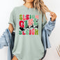 Sleigh Girl Sleigh, Santa, Christmas, Reindeer, Winter, Xmas Tshirt Comfort Colors T-Shirt
