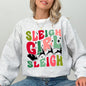 Sleigh Girl Sleigh, Santa, Christmas, Reindeer, Winter, Xmas Sweatshirt