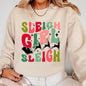 Sleigh Girl Sleigh, Santa, Christmas, Reindeer, Winter, Xmas Sweatshirt