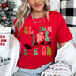 Sleigh Girl Sleigh, Santa, Christmas, Retro Super Soft Tees