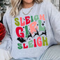 Sleigh Girl Sleigh, Santa, Christmas Sweatshirt