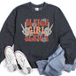 Sleigh Girl Sleigh, Skeleton, Christmas Sweatshirt